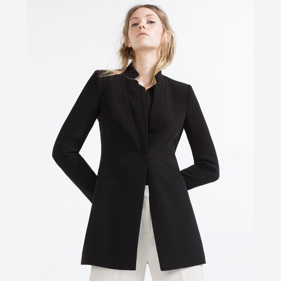 zara black blazers